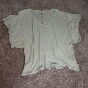 We The Free Green Top SIZE XL
